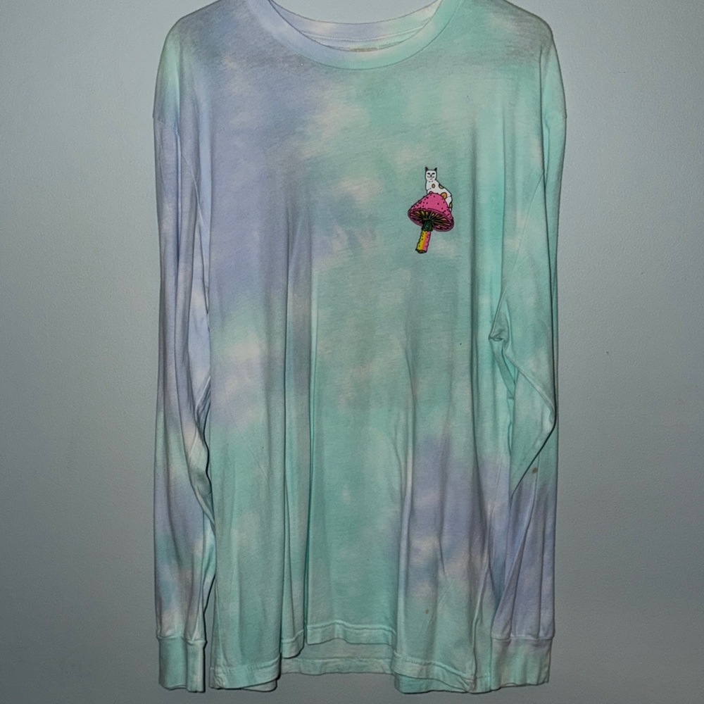 Ripndip Mint Tie-Dye Long Sleeve Tee